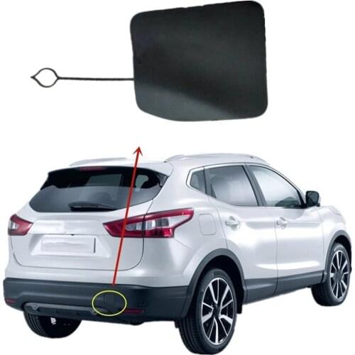 Direct Replacement For Nissan Qashqai J11 2015-2018 85071-DF30A Rear Bumper Tow Hook Eye Cover Trim Trailer Cover Cap