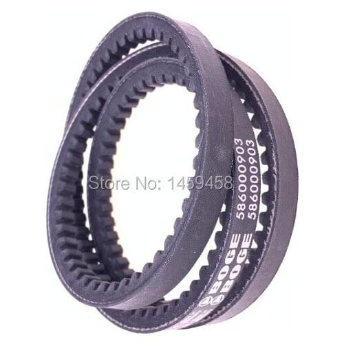 Free shippinig 6pcs/lot genuine 586001340P Boge air compressor V-belts driving belts