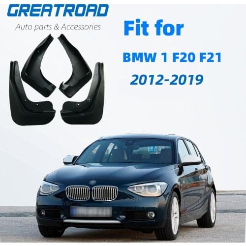 FRONT REAR MUD FLAPS FIT FOR BMW 1 SERIES F20 F21 2012 13 14 15 16 17 18 2019SPLASH GUARD MUD FLAP FENDER ACCESSORIES 116i 118i