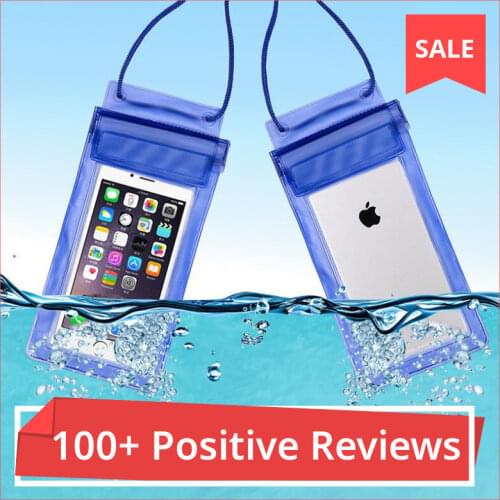 Men Women Outdoor Mini Swimming Waterproof Case Bag Underwater for Phone iphone 12 plus 7 Colors