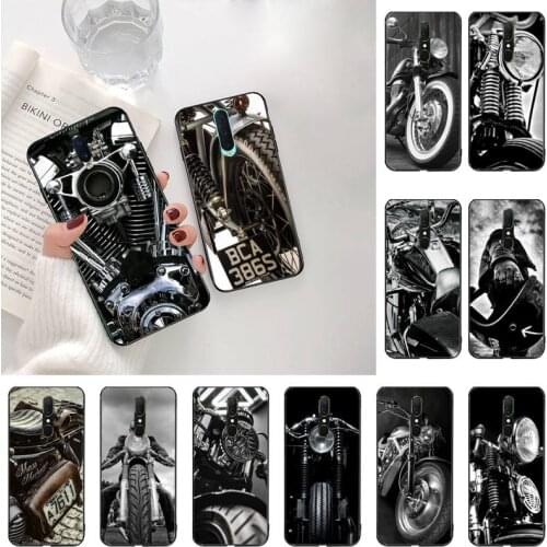 YJZFDYRM Hot Vintage Motorcycle Phone Case For Oppo A5 A9 2020 Reno2 z Renoace 3pro Realme5Pro