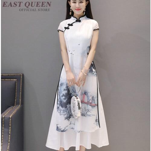 Qipao traditional Chinese oriental dress women cheongsam sexy modern Chinese dress qi pao female ladies asian dress FF1095