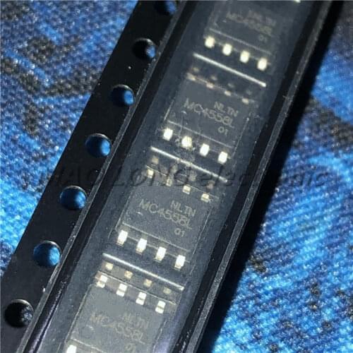 10PCS/LOT MC4558L SOP8 MC4558 SOP 4558 SOP-8 Operational Amplifier new original In Stock