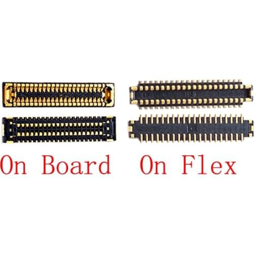 2Pcs LCD Display Screen Plug FPC Connector For Huawei Honor 20Lite 20 Lite P Smart S Mate30 Pro Mate 30 pro MT30 Board 40pin