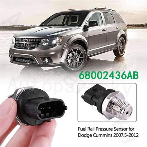 68002436AB 68002436AD 5S12242 70-2121 5261327 5297640 0281006327 FPS502 New Fuel Rail Pressure Sensor For Dodge Ram Cummins 6.7L