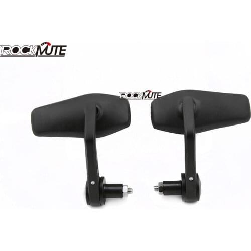 CNC Anti-glare Rear Side Rearview Mirrors For 7/8" 22mm Handlebar Bar End Universal Motorcycle Cafe Racer Street Bike Scooter