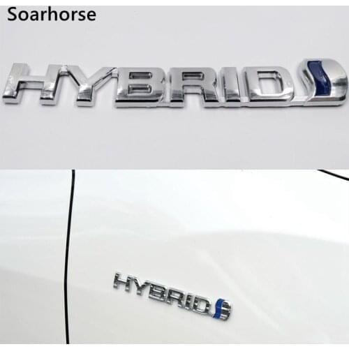 For Toyota Prius Camry Yaris Hybrid Logo Fender Side Emblem Badge Symbol Sign