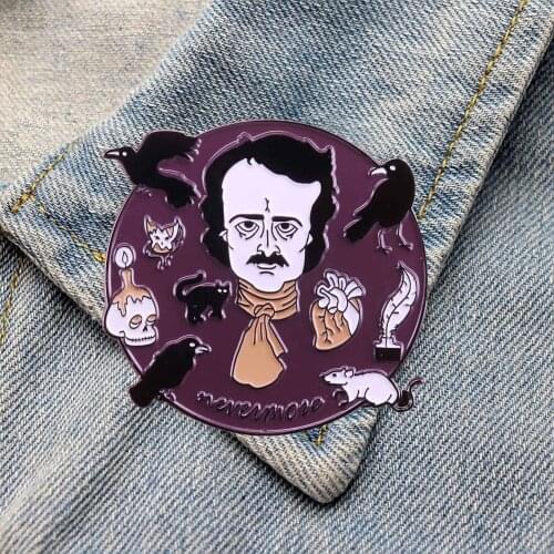 DZ689 Creativity Enamel Pins Women Badge Backpack Collar Lapel Pin Hat Jewelry Gifts for Friends