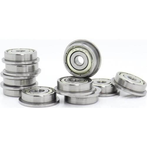 F635ZZ Flange Bearing 5x19x6 mm ABEC-1 ( 10 PCS ) F635 Z ZZ Flanged Ball Bearings