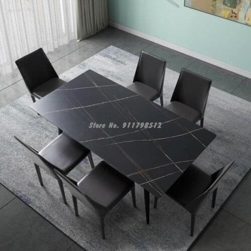 Italian minimalist saddle leather hotel restaurant dining chair stool home backrest net red iron dining table chair makeup chair