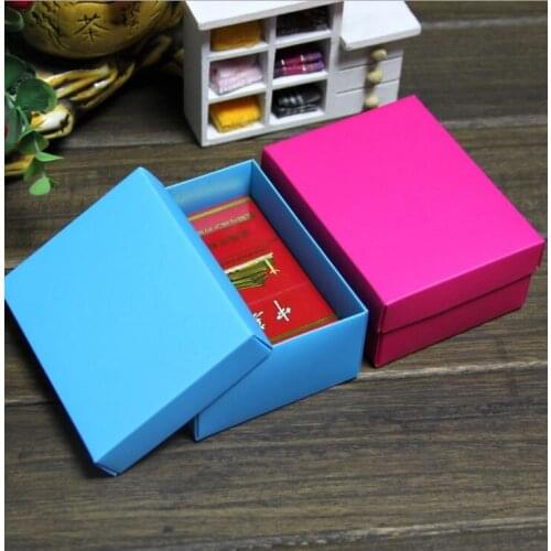 Blue Gift Packaging Paper Box Wedding Party Festival Gifts Box With Lid pink paper box Cardboard gift Box