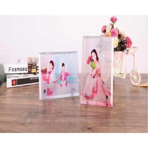 UBRUSH Creative Glass Photo Frame Europe classical For 5 Inch Photo Photo Frame 13*18*8cm For Home For Office On The Desk