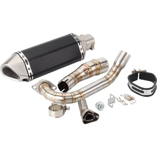 XMAX 250 Motorcycle For Yamaha XMAX 250 XMAX 300 2017 2018 2019 Escape Slip-on Motorcycle Exhaust Pipe And Link Pipe System
