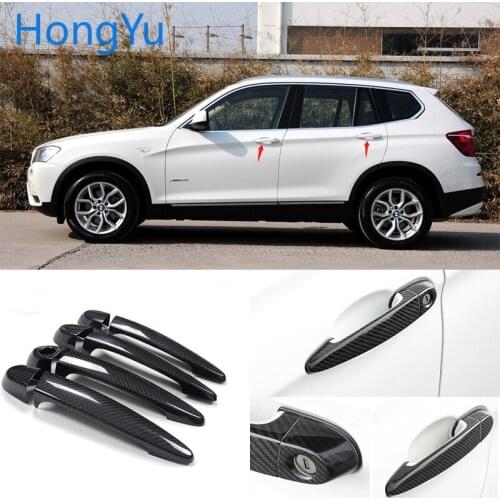 For BMW x3 E83 F25 xDrive35i xDrive28i xDrive20i xDrive20d M sport 2011-2017 100% real carbon fiber Auto outer door handle cover