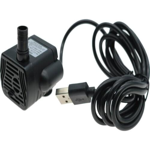 Submersible Water Pump Indoor Outdoor Fountain Pool Aquarium Quiet Pump with Listed Power Cord and USB