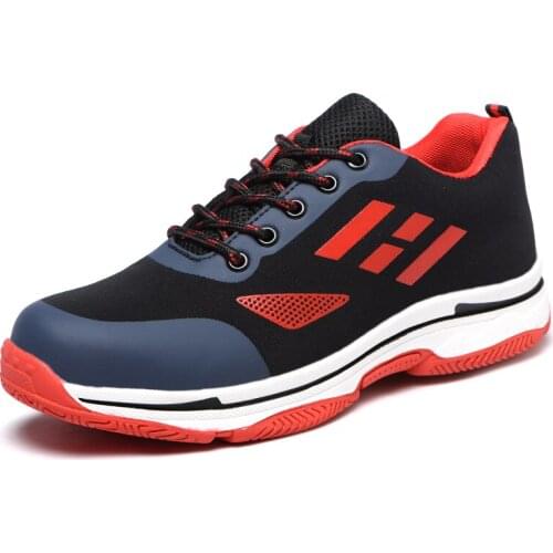 AC12002 Heavy Duty Sneakers for Men Casual Construction Protection Shoes Breathable Outdoor Steel Toe Cap shoe