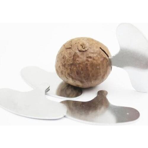 1000pcs/lot Portable Nut Cracker Sheller Walnuts MACADAMIA NUTS Metal Key Opener New Nut Device Kitchen Tool SN1303