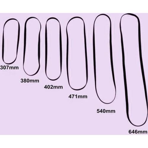 REPLACEMENT RECORD PLAYER TURNTABLE DRIVE BELT - FOR MOST BRANDS MODELS