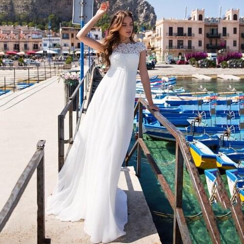 Maternity Wedding Dress Emprie Plus Size Bride Dresses for Pregent Women Lace up Cap Sleeve Beach Wedding Gowns A Line