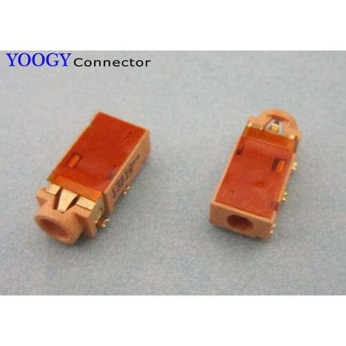 1pcs Headphone socket port, 6pin SMT, common use phone motherboard audio socket