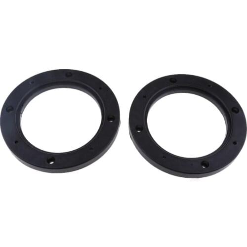 2x Universal 4" Plastic Speaker Spacer Adaptor Mounting Bracket for Car