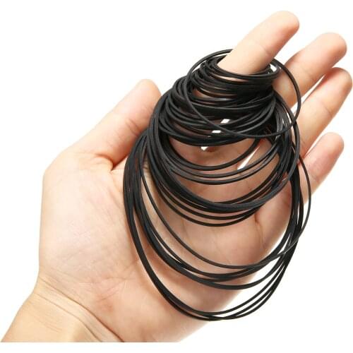 Onsale 60+pcs Universal Assorted Recorder Repair Belt 40-130mm Mix Cassette Tape Machine Square Belt Mayitr