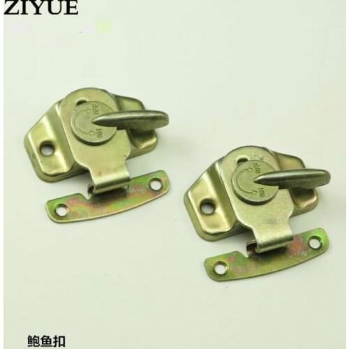 Free Shipping 2pcs/Lot Furniture Hardware Spot Desktop Lock Dining Table Buckle Plate Connector Fastener Steel Hasp Agrafe