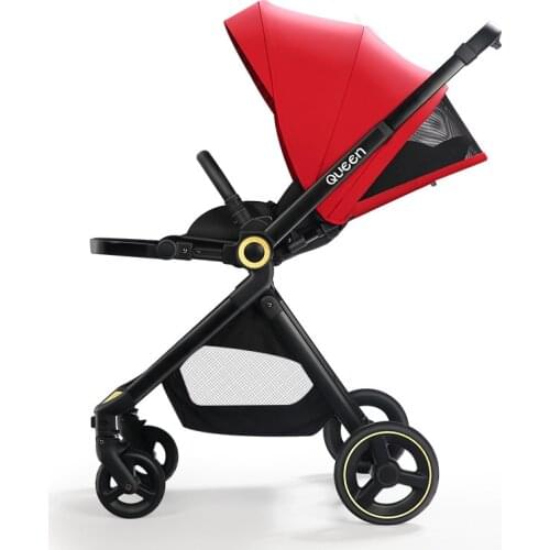 High Landscape Trolley Two-way Baby Stroller Childrens Portable Folding Baby Stroller Baby Stroller Baby Car Seat
