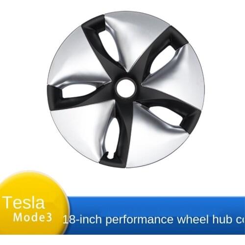 For Tesla Model 3 2017-2021 Models Hubcap Modification 18-Inch Automobile Hubcap Wheel Cover Model3 Accessories