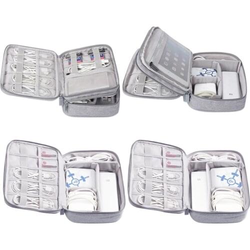 Travel Digital Storage Bag Cable Organizer Bag USB Cable Charger Earphone Case for Apple Watch Sport Band Oragnizer Case