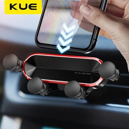 Gravity Car Holder For Phone in Car Air Vent Clip Mount No Magnetic Mobile Phone Holder GPS Stand For iPhone 11 Pro Samsung