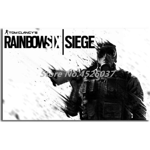 Tom Clancys Rainbow Six Siege Smoke Ace HD Wallpaper Art Canvas Poster Painting Wall Picture Print For Home Bedroom Decoration