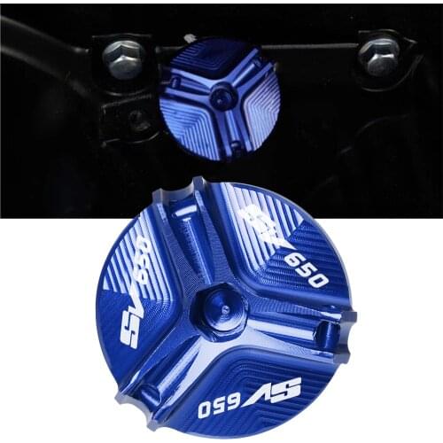 Oil Filler Cap For SUZUKI SV650 SV650S SV650A SV650X SV 650 Motorcycle Accessories Engine Oil Drain Plug Sump Nut Cup Cover