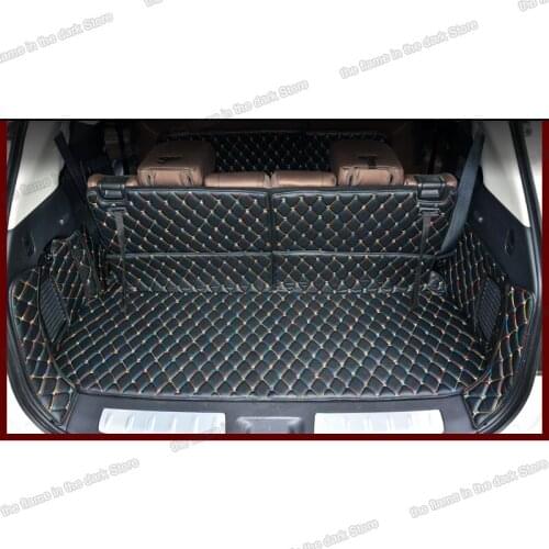 Lsrtw2017 Leather Car Trunk Mat Cargo Liner for Infiniti Qx60 2012 2013 2014 2015 2016 2017 2018 Jx35 Rug Carpet Accessories