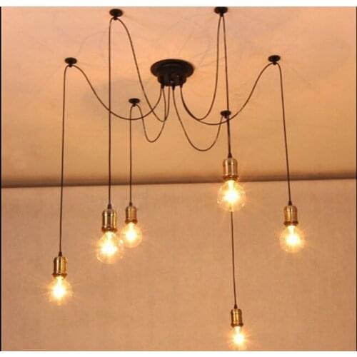 Tiannv scattered flower chandelier Spider multi-head branch chandelier restaurant clothing store living room creative chandelier