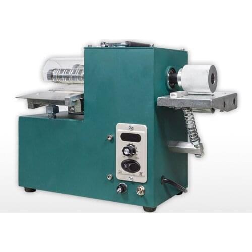 Leather Strip Belt Strap Cutting Machine with Edge Folding Leather Laminating Machine Handmade Leathercraft Cutting