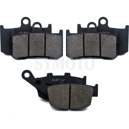 Motorcycle Front Rear Brake Pads For Kawasaki Z800 ADS/AEF/AFF/AGF Non ABS Z 800 E BDS/BEF/BFF/BGF DDS/DEF/DFF/DGF ABS 2013-2016