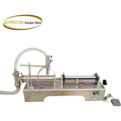 Pneumatic Piston Liquid Filler Beverage Shampoo water drinks wine Shower Gel Vinegar Coffee Oil Drink Filling Machine