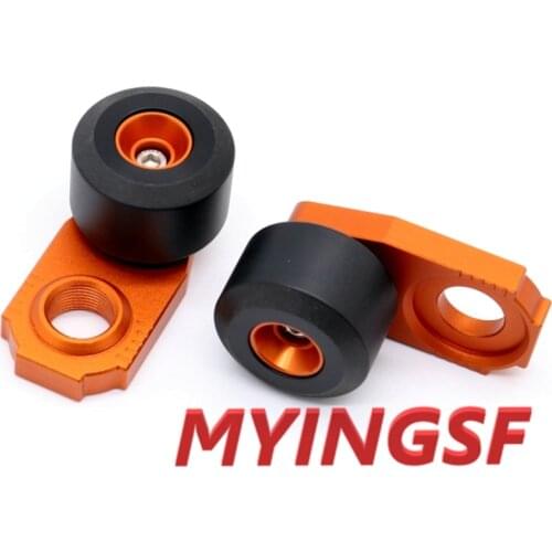 Chain Adjuster Regulator Sliders For KTM EXC EXCF/G 525 520 500 450 400 350 380 300 250 200 125 Motorcycle Rear Wheel Protector
