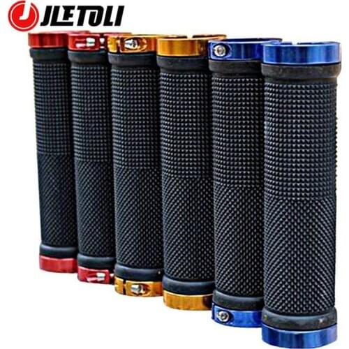 JLETOLI Rubber Anti-Skid Cycling Grips Rubber Road Bike Handlebar Grips MTB Grips Bicycle Grips Bike Parts 5 Colors
