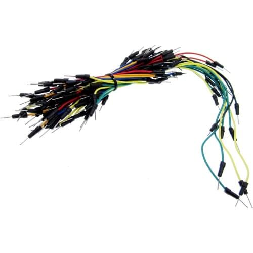 2set= 130x Shield cables male to male wire kit bread board jumper wire jumper