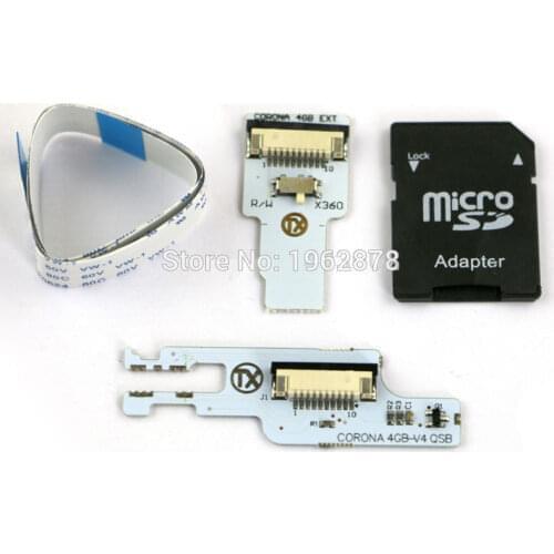 5pcs TX CORONA 4GB NAND RW KIT 4G SD For Xbox360 (QSB V4) Made In China