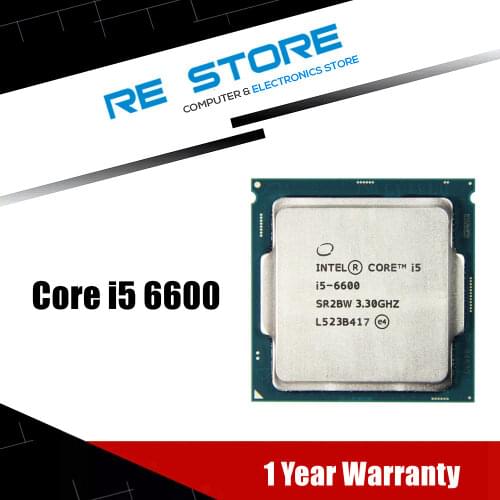 Intel Core i5 6600 3.3GHz 6M Cache Quad Core Processor desktop LGA 1151 CPU