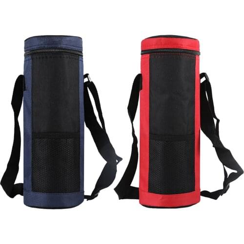 Water Bottle Ice Cooler Bag Pouch Upgraded Travel Holder Sport Bag Outdoor Hydration Portable For Camping Hiking Fishing Bags