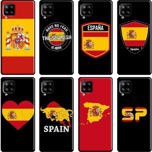 Spain Coat of Arms Flag Case For Samsung Galaxy A71 A70 A51 A12 A41 A31 A21S A20e A72 A52 A30 A40 A50 A02 Cover