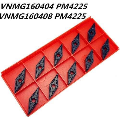 Tungsten Carbide VNMG160404/08 PM4225 External Turning Tool Carbide Insert Lathe Tool Tokani Turning Tool CNC Lathe Tool