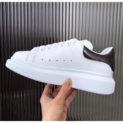 Luxury Designer Shoes Women Casual Platform Alexander White Shoes Tenis Sneakers for Men Couple Shoes Plus Size 41