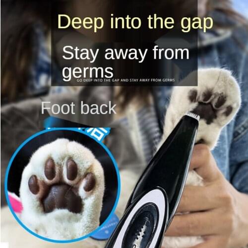 Cat Dog Clippers Pet Foot Hair Trimmer Dog Growing Clipper USB Rechargeable Butt Ear Eyes Hair Cutter Remover Low-noise
