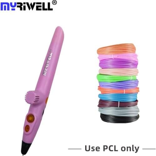 Myriwell 3D Toys Drawing Pens USB Funny DIY 3D Printing Pen 1.75mm Filament for Kids Creative Toy Gift For Beginner Kids RP-200A