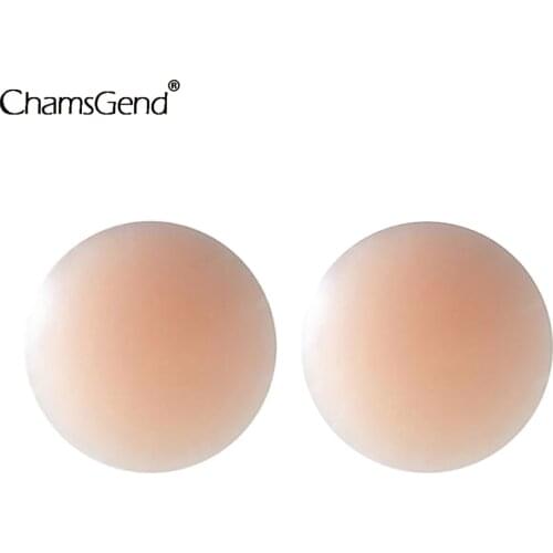 5 Pairs Women Cool Reusable Nipple Cover Self Adhesive Pasties Silicone Breast Sticker Charm Bra Pad Sexy Bra Pad Pasties